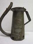 galvanized gas oil can