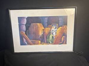 lot 4743 image: The Far Side 1986 framed