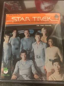 lot 5483 image: Vintage 1979 Sealed Star Trek The Time Sealer book and record