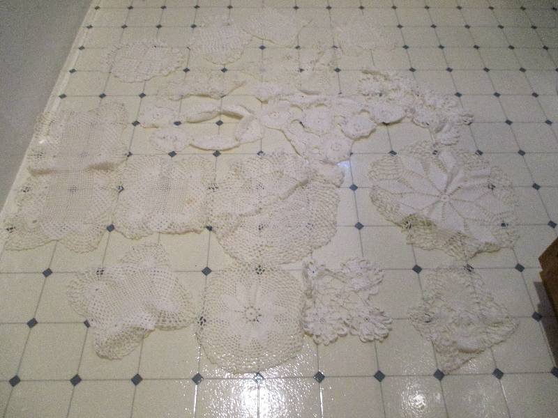 lot 277 image: Lot of Doilies