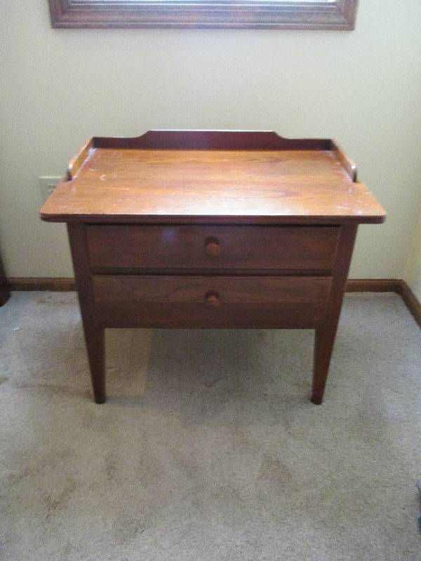 lot 284 image: Vintage Lane Nightstand - one of two available