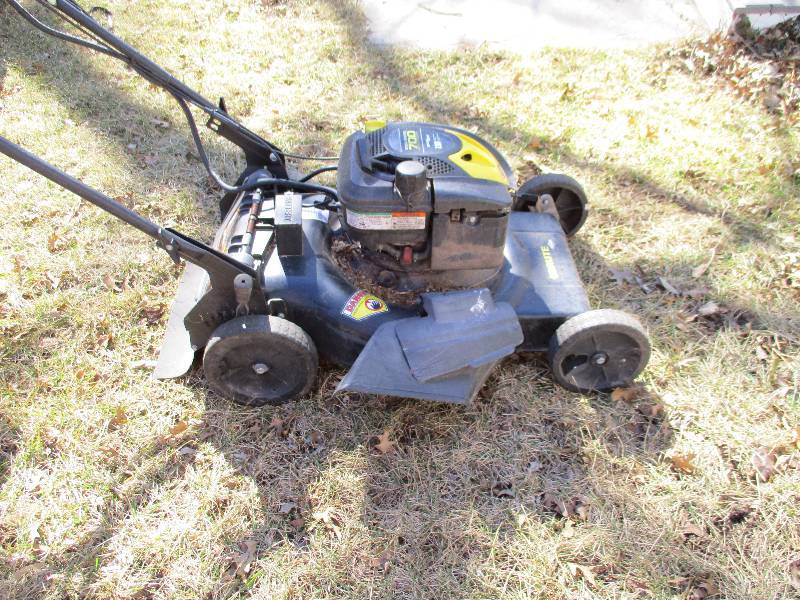 lot 365 image: Brute Lawnmower Running in October