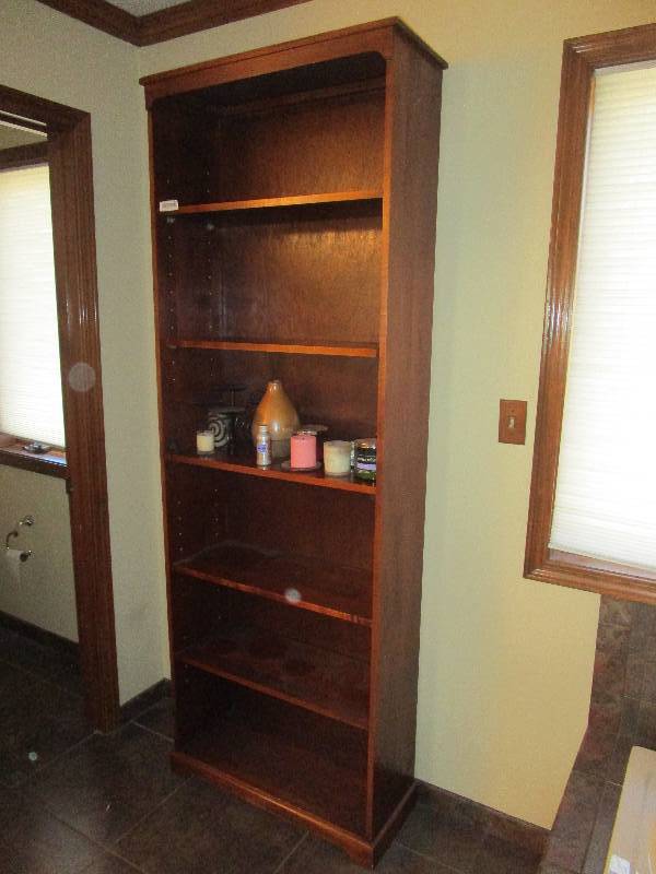 lot 252 image: Bookshelf (contents not Included)