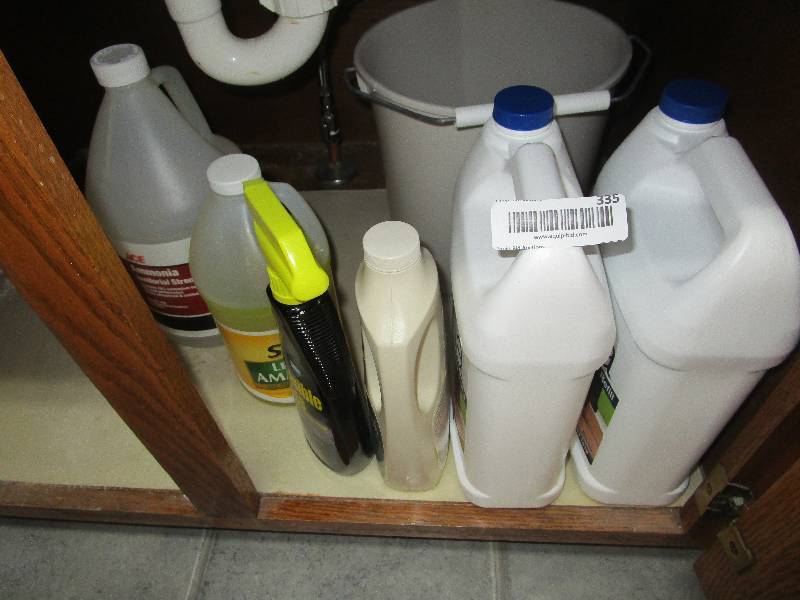 lot 335 image: Lot of Cleaning Supplies