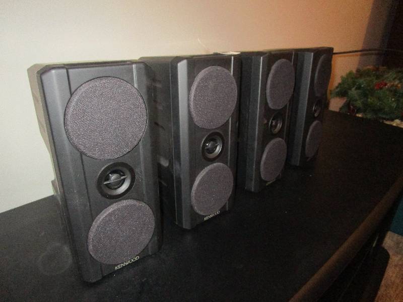 lot 343 image: Kenwood Surround Sound Speakers
