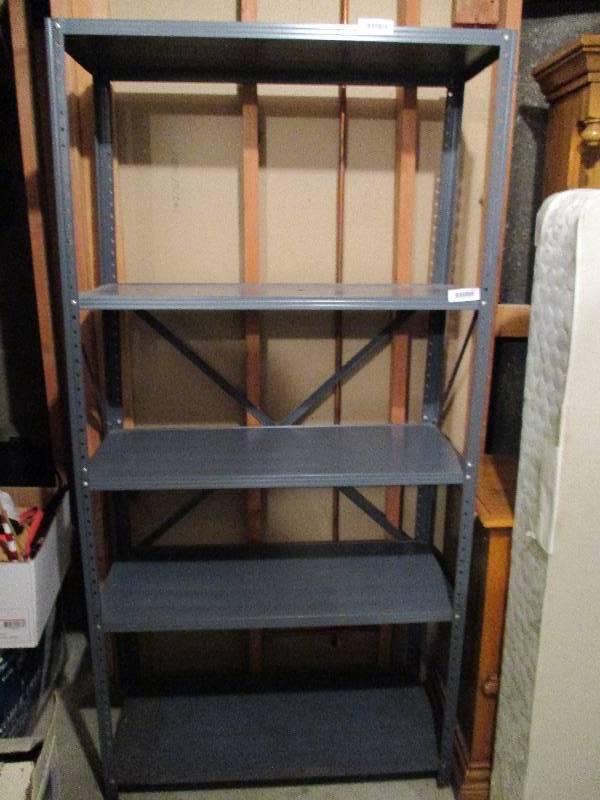 lot 1172 image: Metal Storage Rack