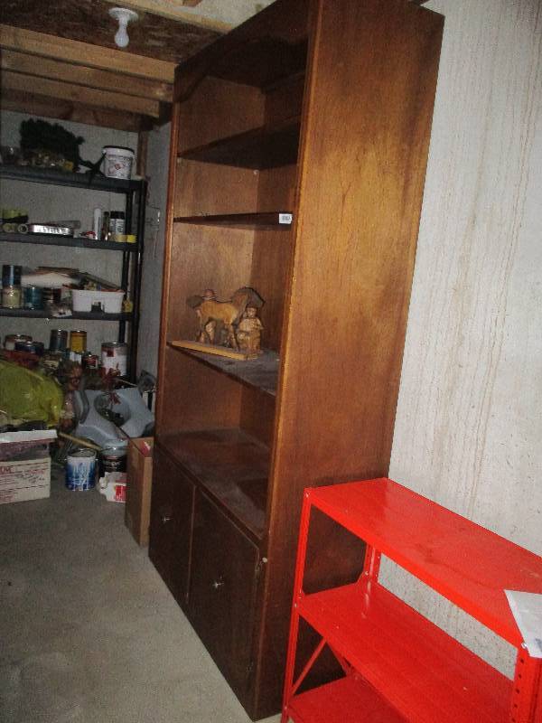 lot 1178 image: Large Bookshelf