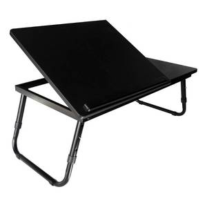 lot 1206 image: Peakform Lap Top Table Black.