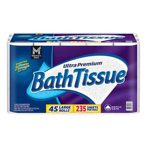 lot 2227 image: Members Mark Ultra Premium 2-Ply Toilet Paper, 45 Large Rolls