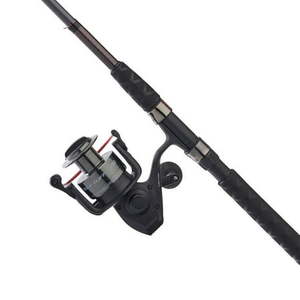 lot 2249 image: Ugly Stik 6ft 6in Ugly Tuff Fishing Rod and Reel Spinning Combo Medium (MISSING REEL HANDLE)