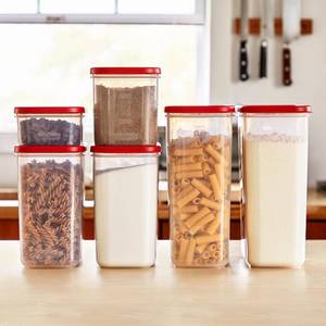 lot 2264 image: Rubbermaid Modular Food Storage and Pantry 12-Piece Set