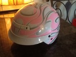 Ladies small motorcycle helmet as picture