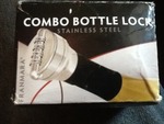 New bottle locked keep people from drinking your favorite wine after opened