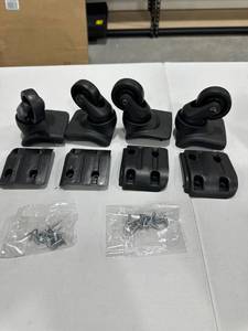 lot 28226 image: Zoofen Replacement Luggage Wheel Repair Suitcase Bag Parts Spinner Wheels Casters for Travel Customs Box W044 (A Set 4PCS