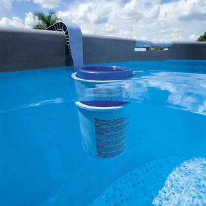 lot 28238 image: Bestway Above Ground Swimming Pool Surface Skimmer Debris Cleaner 58233E