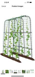 lot 32290 image: Garden Trellis for climbing plants-pictures may not be exact item
