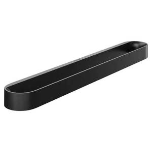 lot 32299 image: WallStoris 23 in. Towel Bar in Matte Black