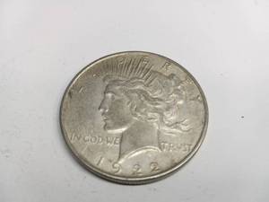 lot 844 image: United States Silver Dollar 1922