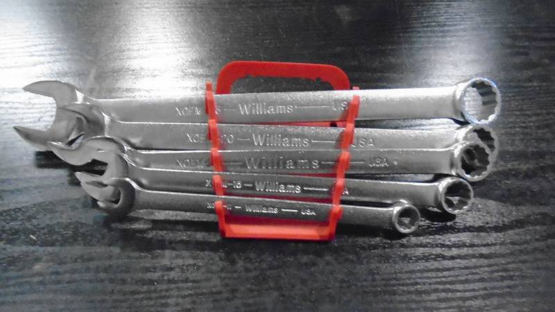 lot 4613 image: Williams 5Pc Wrench Set.