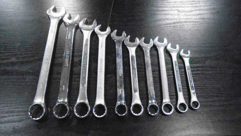 lot 4615 image: Combination Wrench Set.