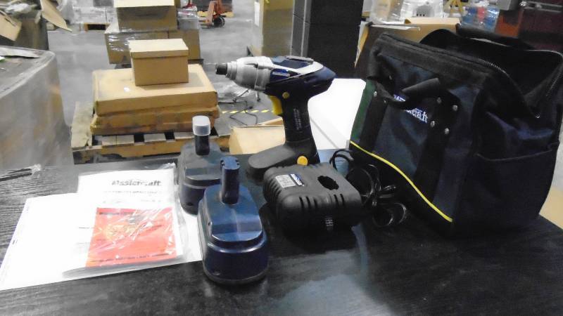 lot 4750 image: Mastercraft Cordless Impact Driver.
