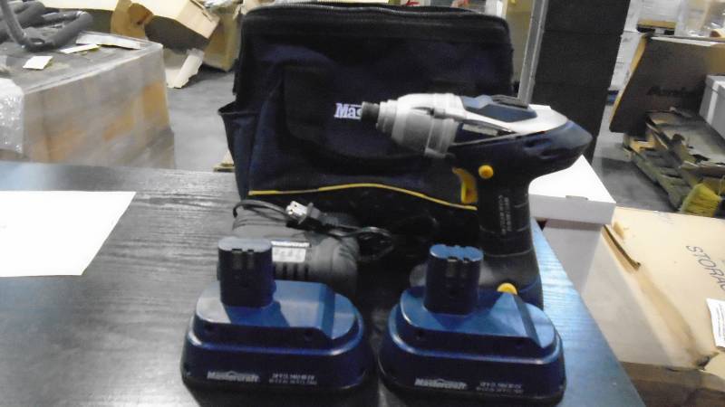 lot 4752 image: Mastercraft Cordless Impact Driver.
