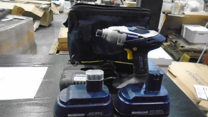 lot 4755 image: Mastercraft Cordless Impact Driver.