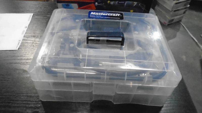 lot 4763 image: Mastercraft Deluxe Rotary Tool kit.