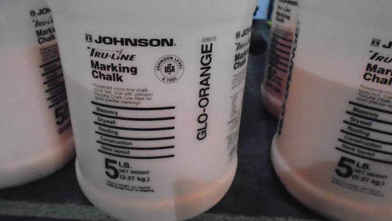lot 4788 image: Johnson tru line marking chalk.