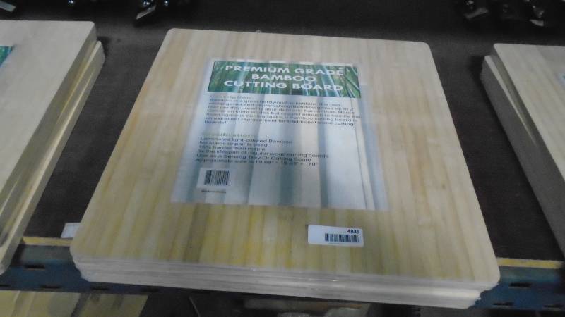 lot 4835 image: Bamboo Cutting Boards.