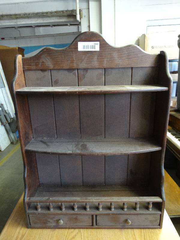 lot 1000 image: Hanging wall shelf.