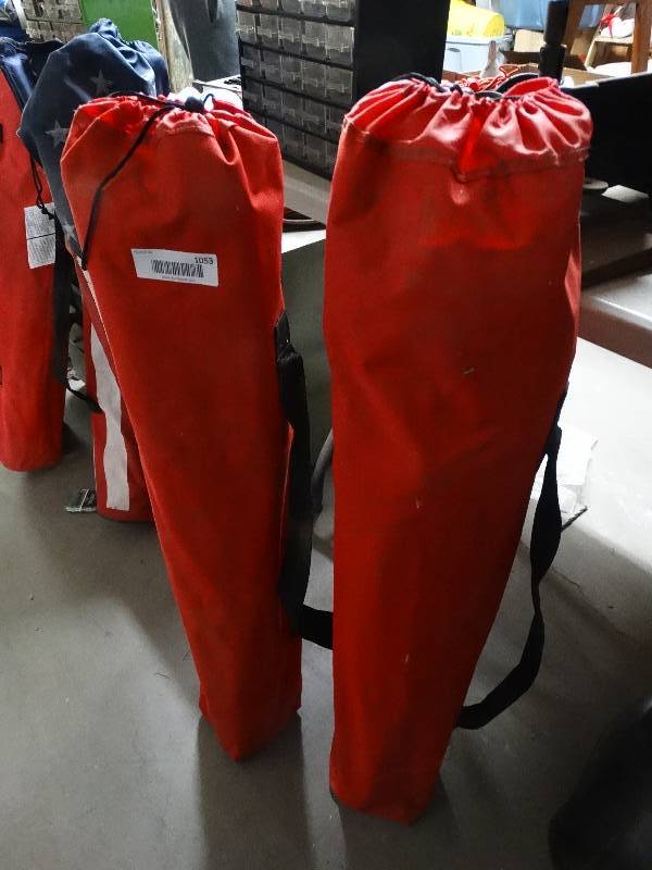 lot 1053 image: Folding chair in carry bag.