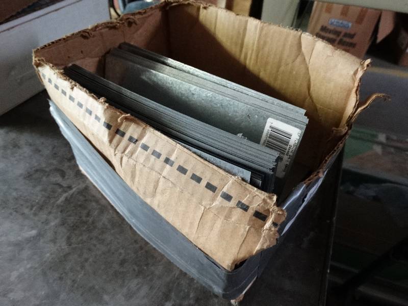 lot 1125 image: Lot of step flashing galv.