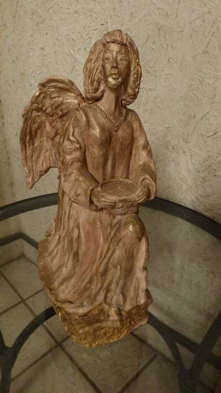 lot 113 image: Heavy Angel statue