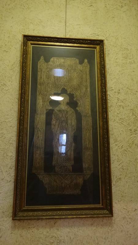 lot 306 image: Large framed art ReligiousEthnic