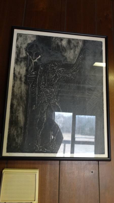 lot 328 image: Framed print-Bitter Journey - Artists proof- Signed by artist- Peter Johnson