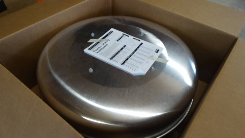lot 352 image: Dayton gravity ventilator- New in box