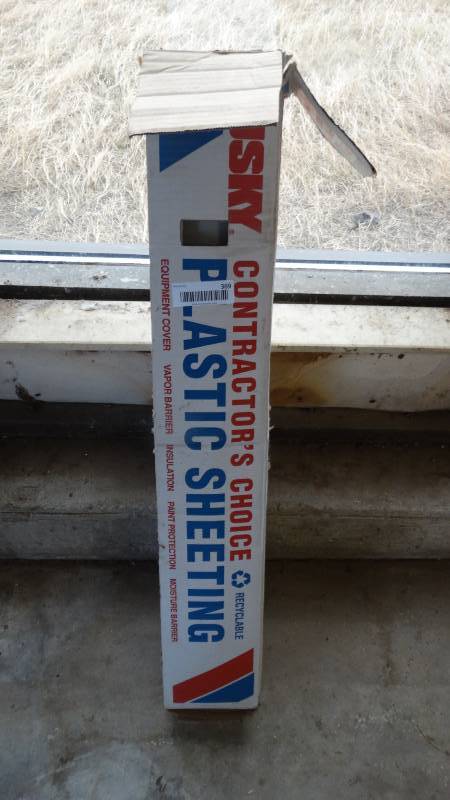 lot 369 image: Roll of plastic sheeting