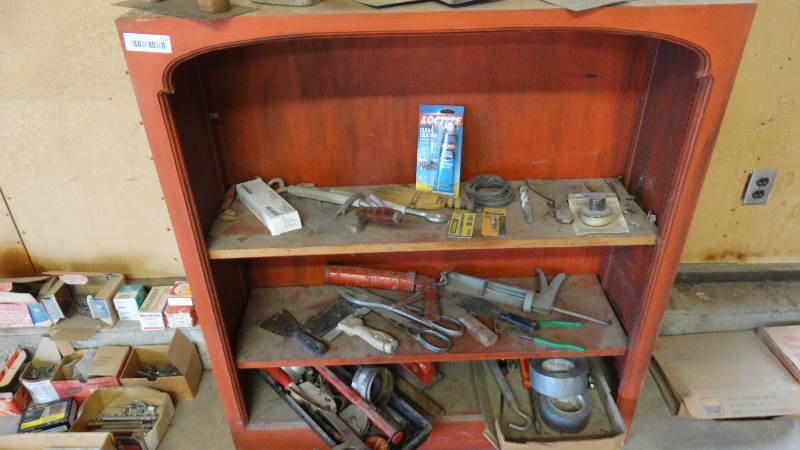 lot 373 image: Wood bookshelf