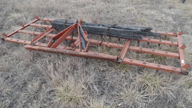 lot 388 image: 3 pt 10 harrow implement