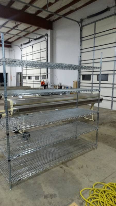 lot 468 image: 6 shelf Metro rack- 72 long x 24 wide