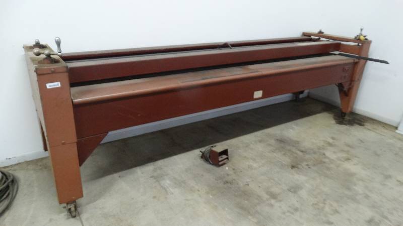 lot 509 image: Fiber Dragon Model-400-10 fiber boardduct board cutting machine on wheels w cutting tools.