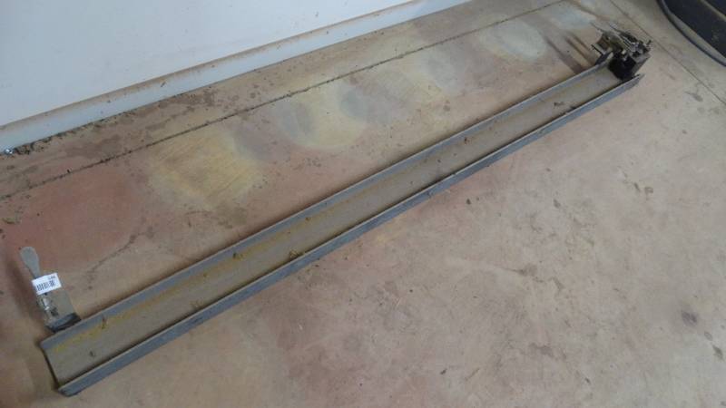 lot 546 image: 6 ft H beam clamp system