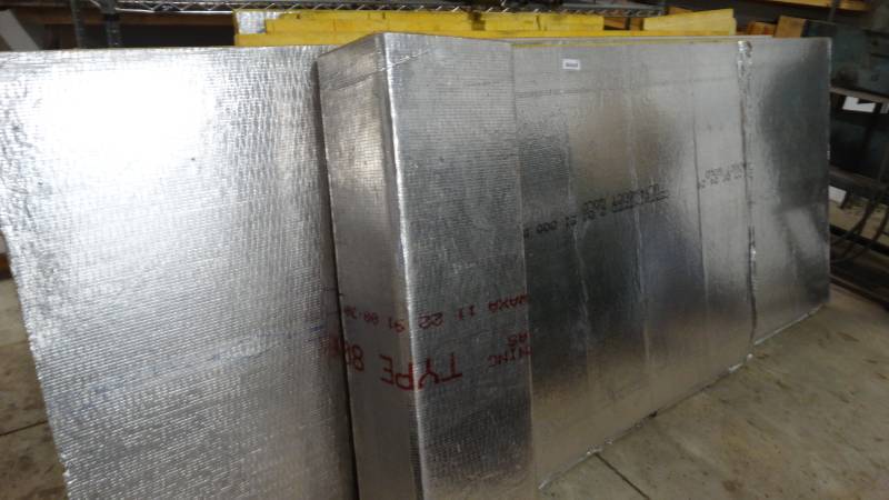 lot 594 image: Lot of duct board