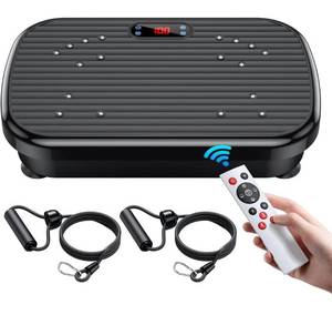 lot 15707 image: Vibration Plate Exercise Machine, Power Waver Vibration Plate Platform for Lymphatic Drainage Whole Body Vibration Plate Machine Helps Weight Loss Shaping Toning Wellness Home Gyms Workout