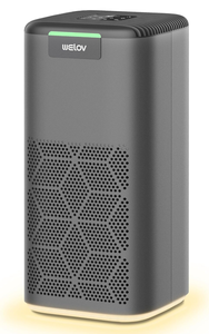 lot 15270 image: WELOV Air Purifiers for Home Large Room H13 HEPA Air Purifiers for Pet Allergy, 1570 Sq Ft Coverage Air Quality Monitor Removes Pet Hair Dander Pollen Smoke Dust Mold, 23dB Air Purifiers for Bedroom
