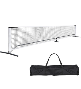 lot 15274 image: Pickball Net for Driveway, Portable Pickleball Net System Set with Stable Metal Frame and Regulation Size Net for Outdoor Indoor Game,