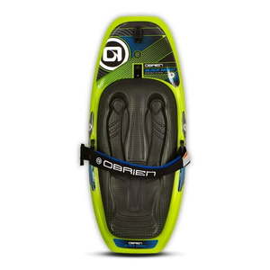 lot 15668 image: O Brien Black Magic Kneeboard with Cable Actuated Retractable Fins and Hook - Retail $199.99