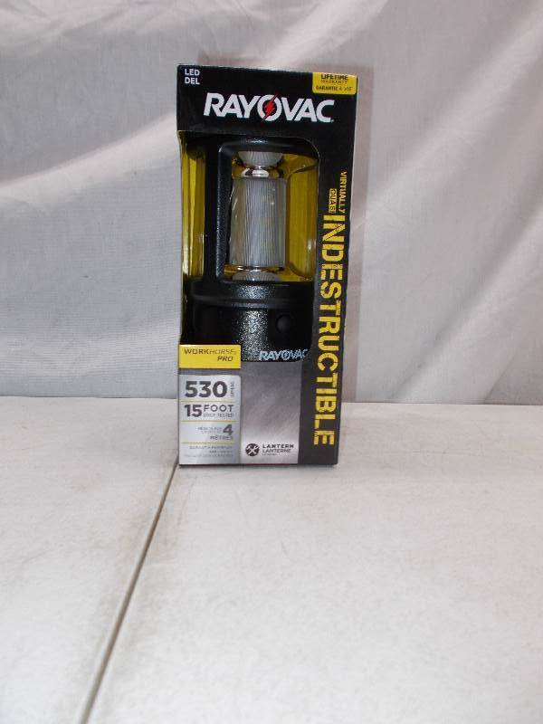 lot 4374 image: 2 rayovac lanterns