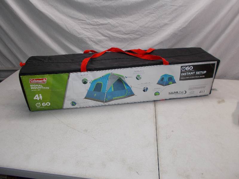 lot 4336 image: coleman 4 person tent